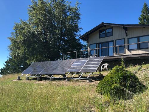 Remote Home Solar Array